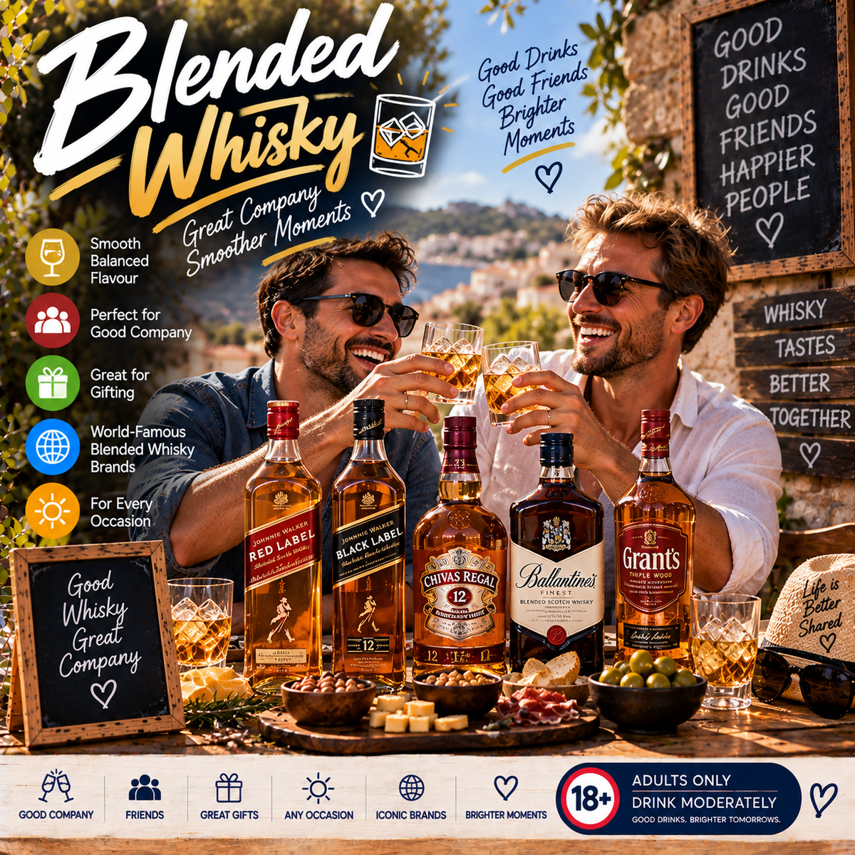 Blended Whisky: Different Whiskies, A Greater Story