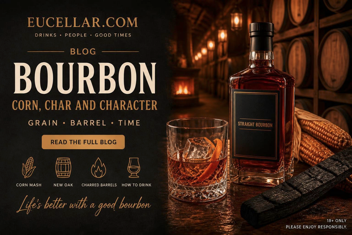 Bourbon guide: corn, new charred oak barrels, styles and how to drink it