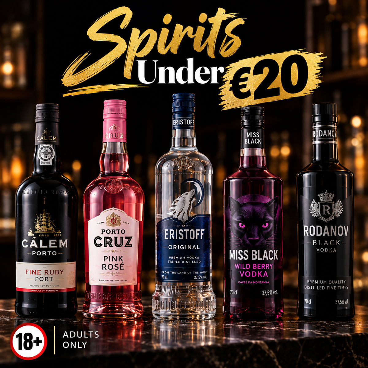 Spirits Under €20