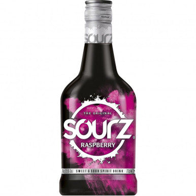 Sourz Raspberry Liqueur – 700ml Bottle (15% ABV)