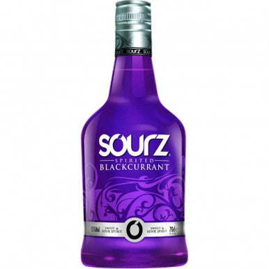 Sourz Blackcurrant Liqueur – 700ml Bottle (15% ABV)