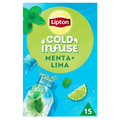 Cold Mint and Lime Infusion Lipton 15 units