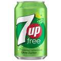 7UP Sugar Free Carbonated Soft Drink 330ml can sugar free fizzy citrus soda