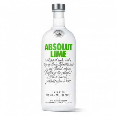 Absolut Lime Vodka 700ml 40% ABV