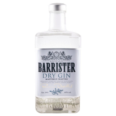 Barrister Dry Gin 700ml 40% ABV