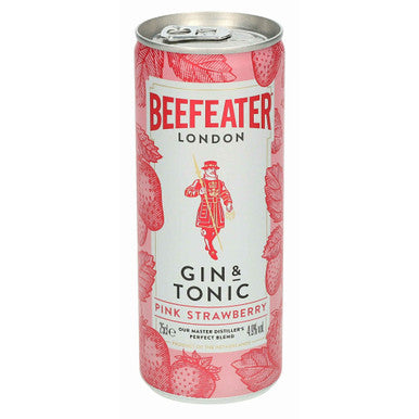 Beefeater Pink Gin and Tonic Cocktail 250ml 5% ABV