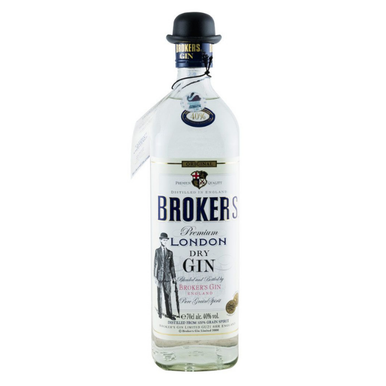 Broker's Premium London Dry Gin 700ml 40% ABV