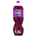 Fanta Grape Zero Carbonated Soft Drink 1.5L sugar free fizzy grape soda bottle