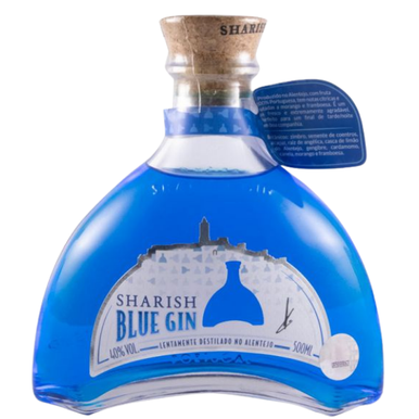 Sharish Blue Gin 500ml 40% ABV