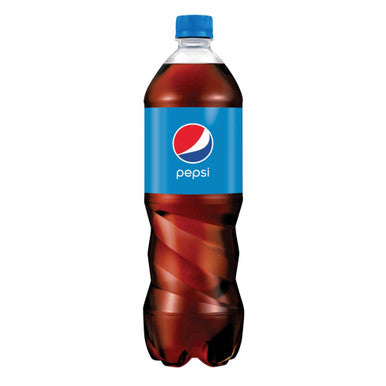 Pepsi Cola Carbonated Soft Drink 1L fizzy cola bottle