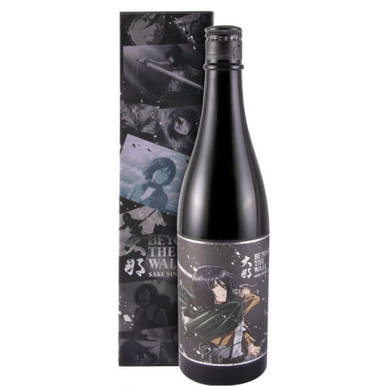 Attack on Titan x Beyond The Wall Mikasa Sake 720ml 15% ABV