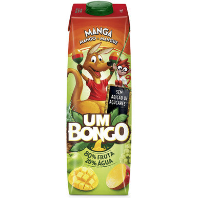 Um Bongo Mango Nectar 1L tropical fruit juice drink