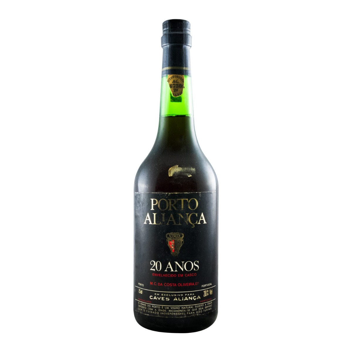 Aliança 20 Year Old Tawny Porto Wine 750ml 20% ABV