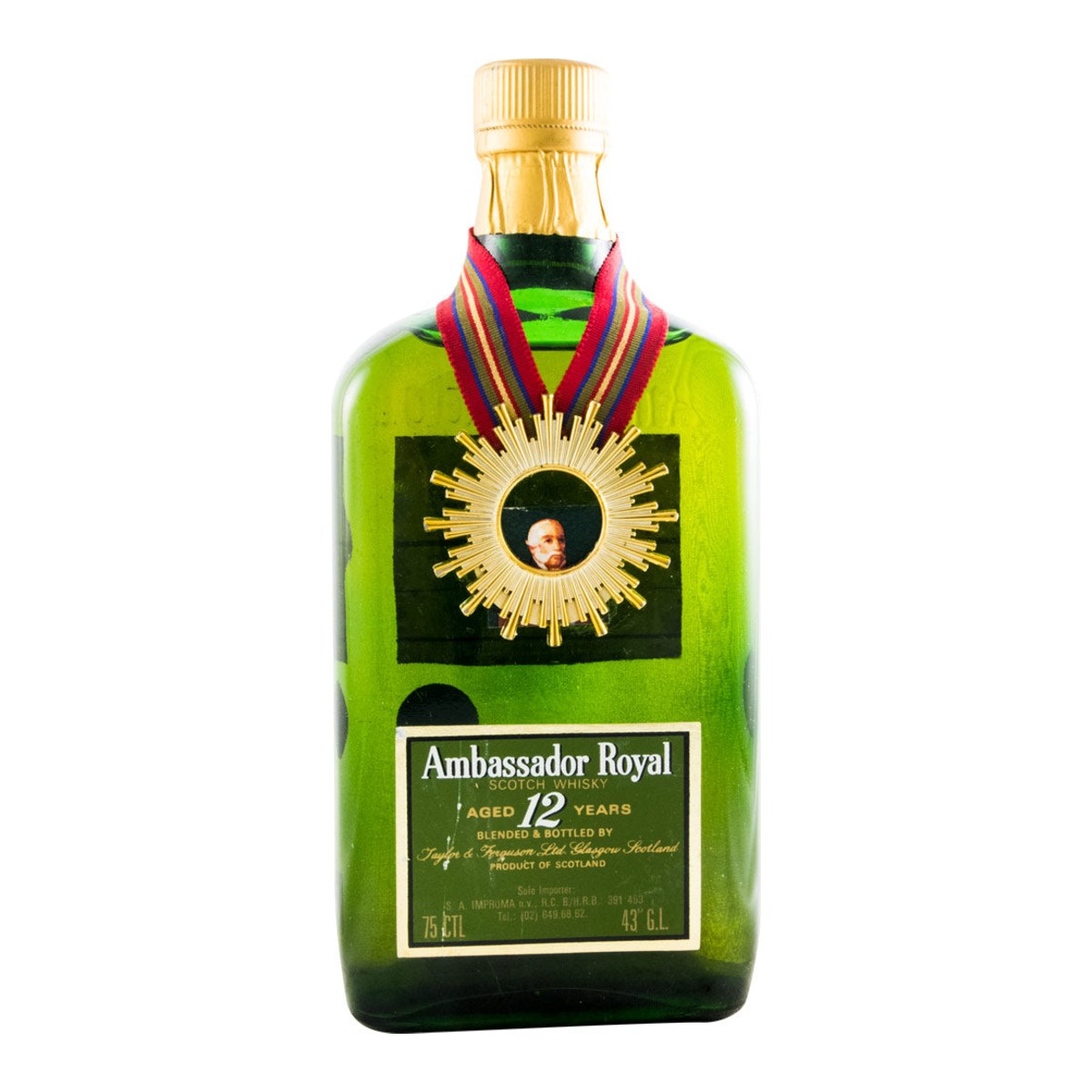Ambassador Royal 12 Year Old Blended Scotch Whisky 750ml 43% ABV