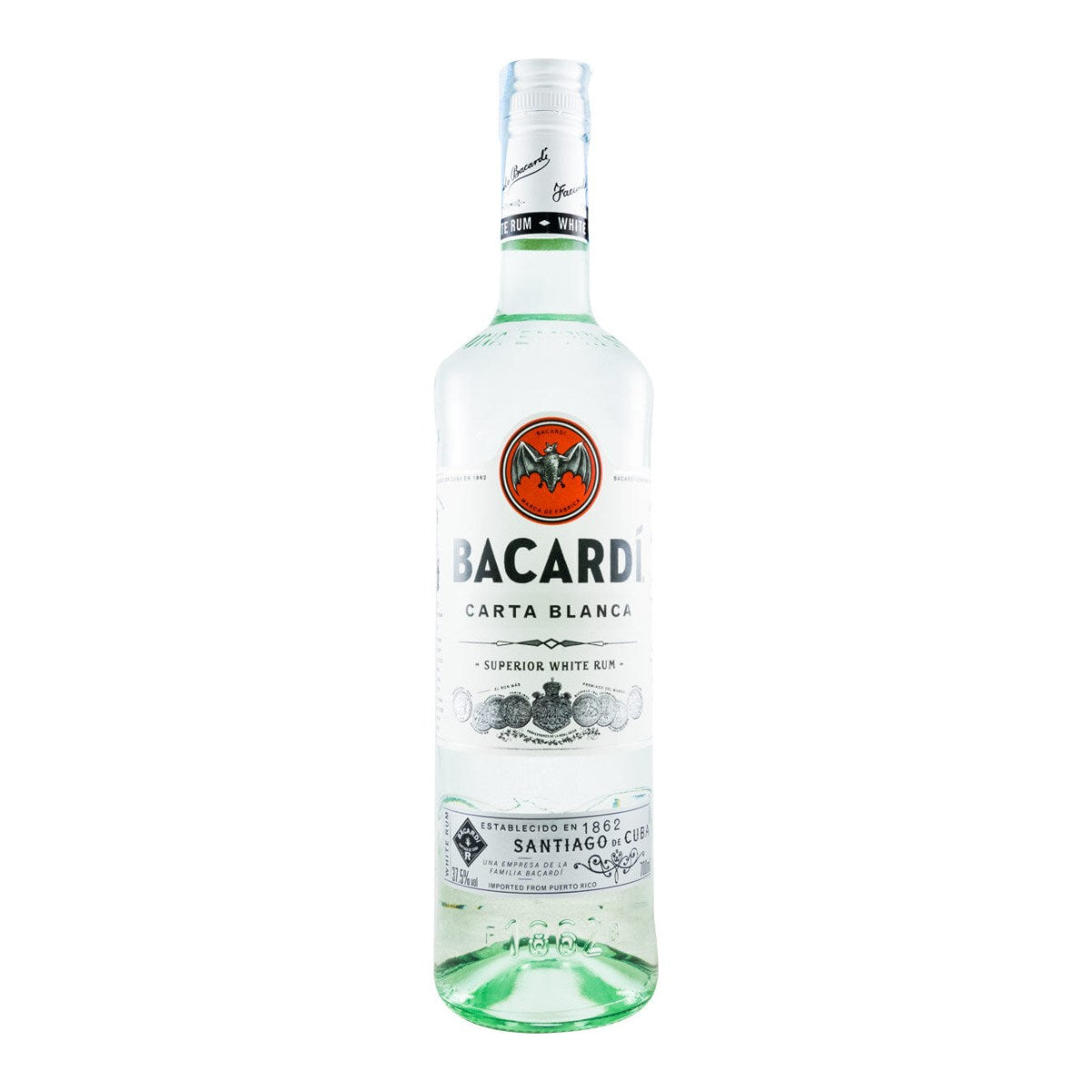 Bacardí Carta Blanca Rum 700ml 37.5% ABV