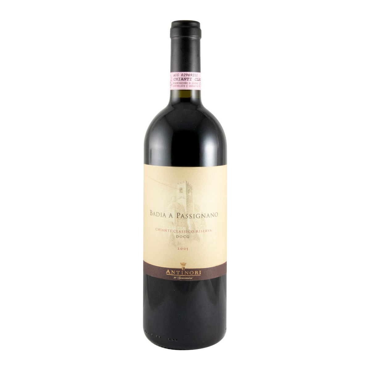 Badia a Passignano Chianti Classico Riserva Red Wine Tuscany 2003 750ml 13.5% ABV