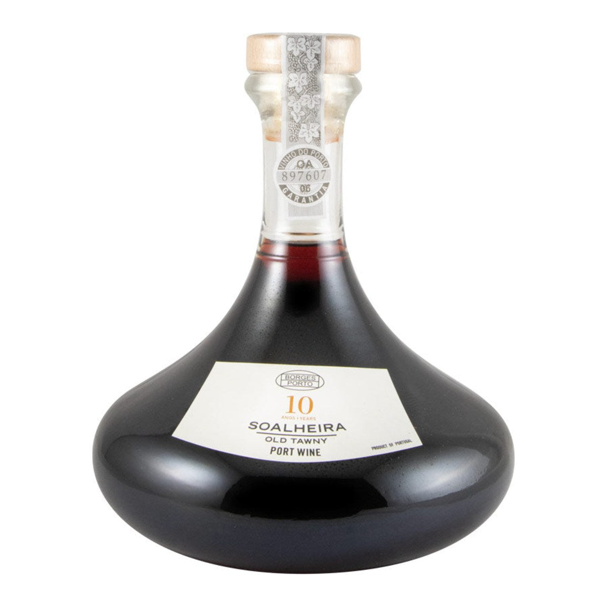 Borges Soalheira 10 Year Old Tawny (Decanter Bottle) Porto Wine 750ml 19.5% ABV