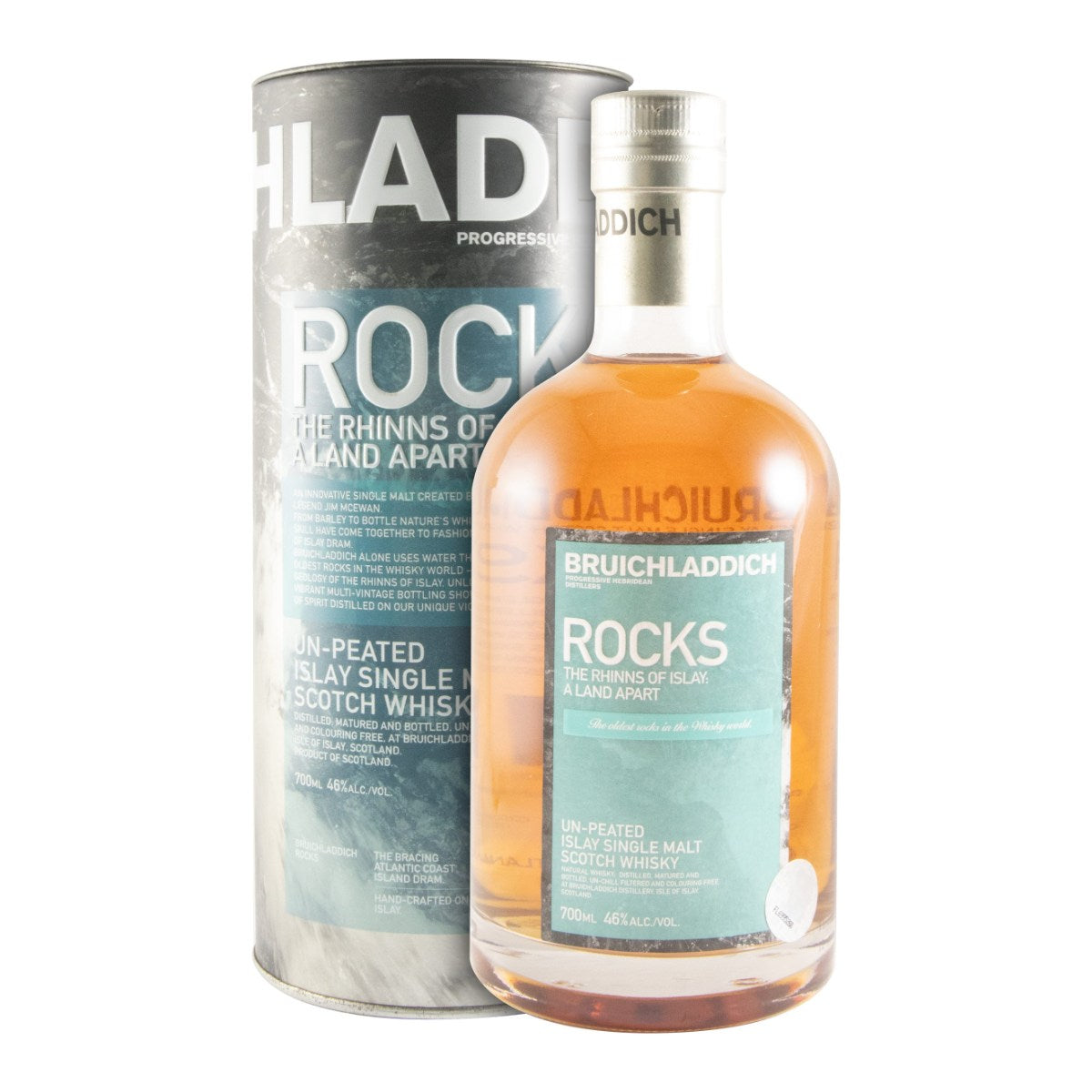 Bruichladdich Rocks A Land Apart Unpeated Single Malt Scotch Whisky 700ml 46% ABV