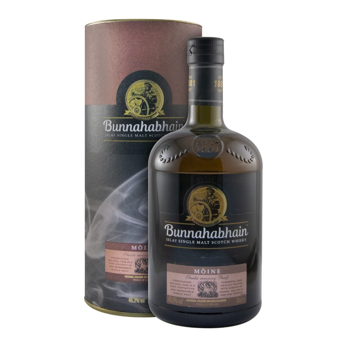 Bunnahabhain Mòine Single Malt Scotch Whisky 700ml 46.3% ABV