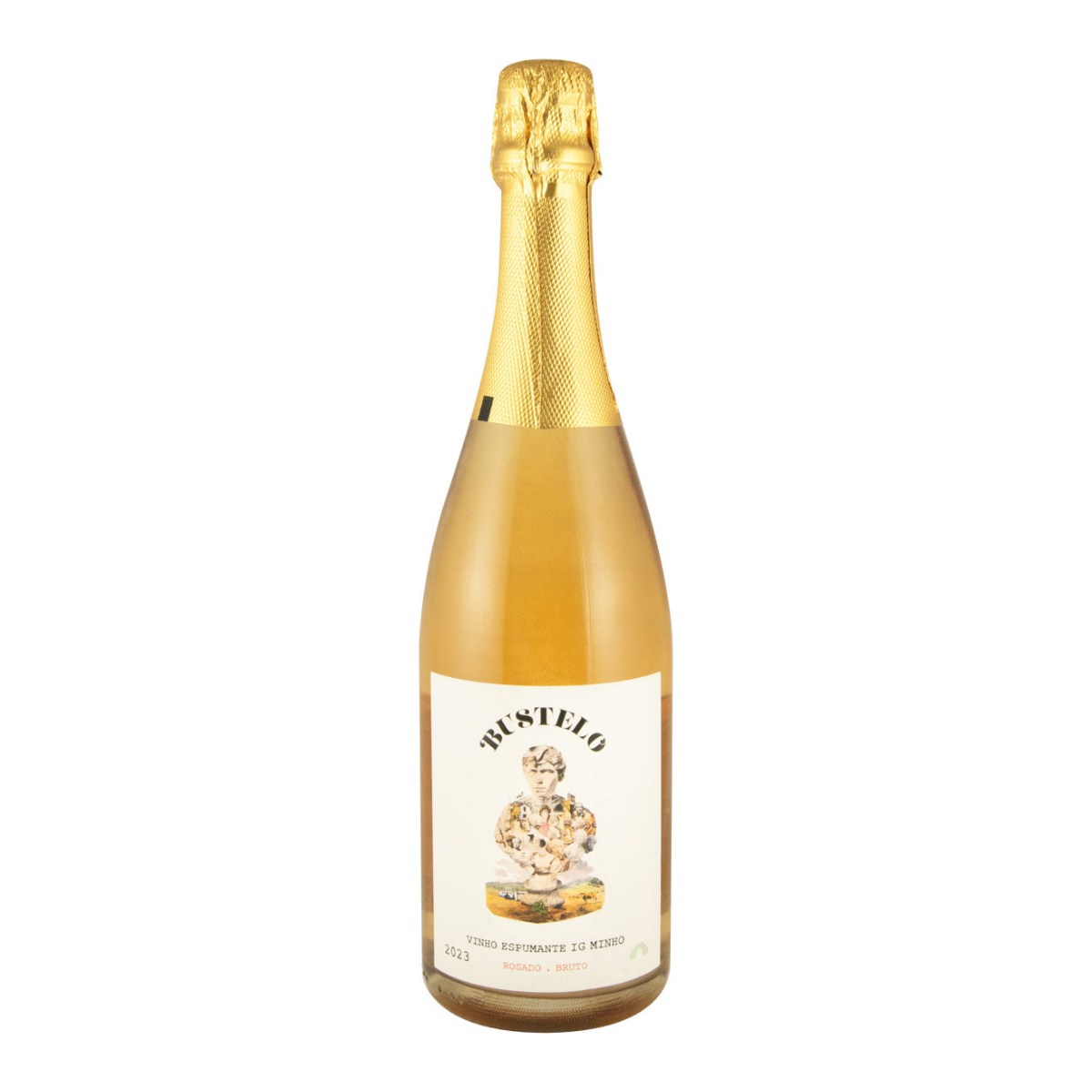 Bustelo Brut Sparkling Rosé Wine Vinho Verde 2023 750ml 12.5% ABV