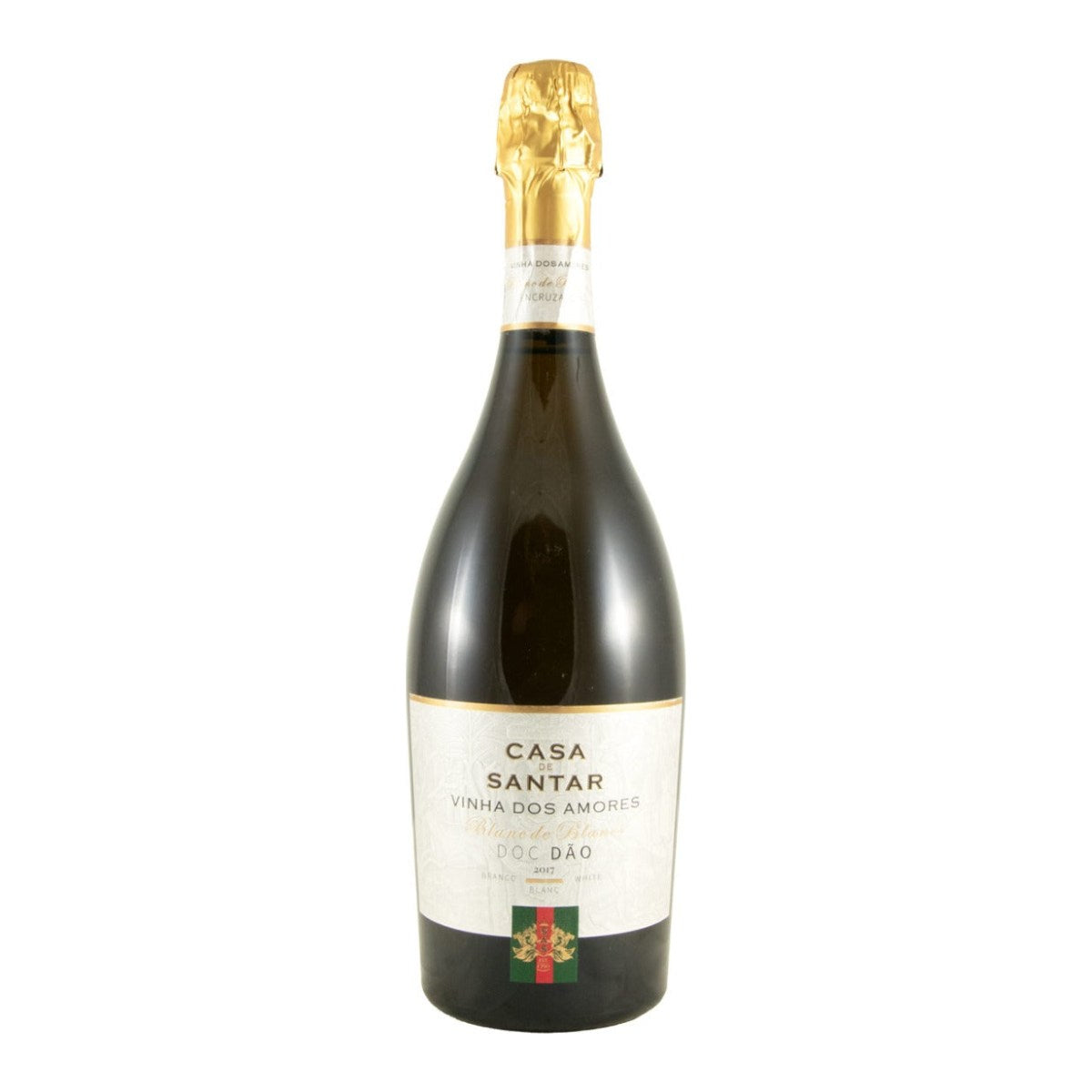 Casa de Santar Vinha dos Amores Encruzado Blanc de Blancs Brut Nature Sparkling White Wine Dão 2017 750ml 12.5% ABV