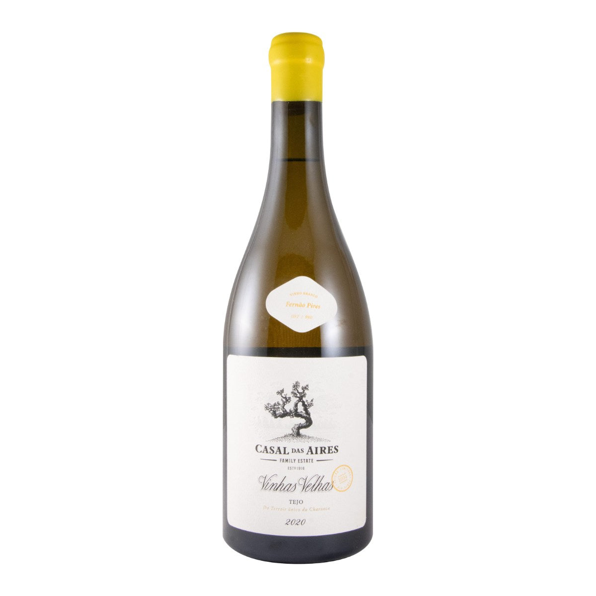 Casal das Aires Old Vines Fernão Pires White Wine Tejo 2020 750ml 11.5% ABV