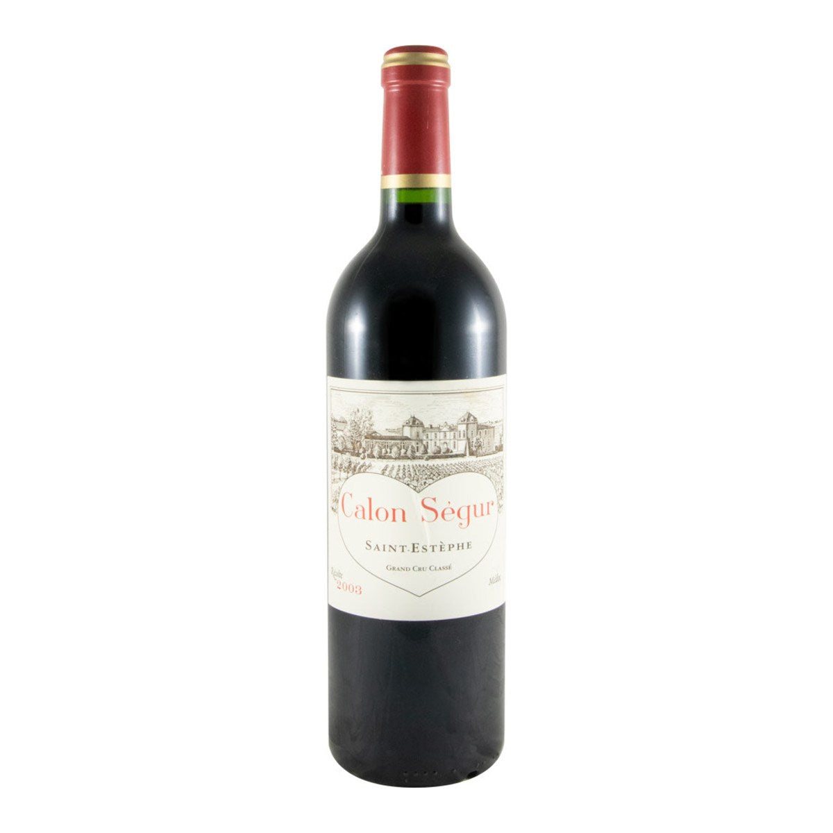 Château Calon-Ségur Saint-Estèphe Red Wine Bordeaux 2003 750ml 13% ABV