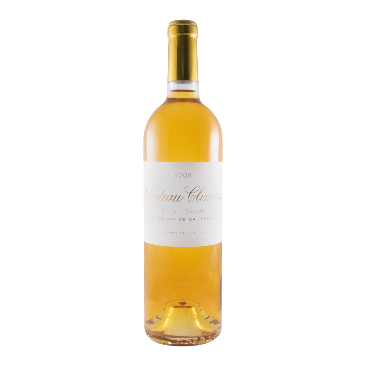Château Climens Barsac Sauternes Sweet White Wine Bordeaux 2008 750ml 13.5% ABV