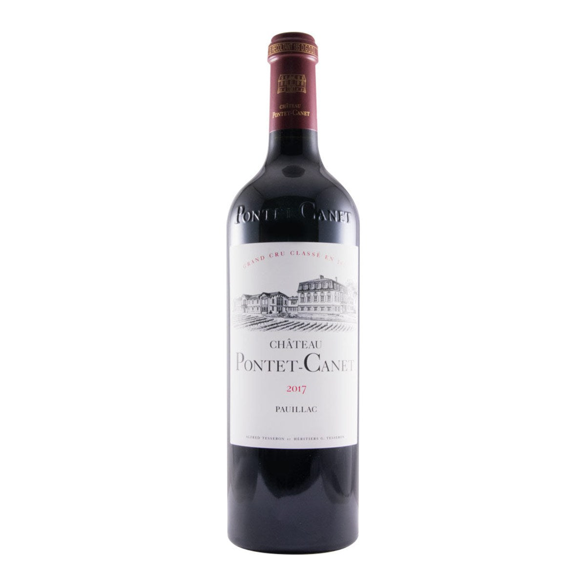 Château Pontet-Canet Pauillac Red Wine Bordeaux 2017 750ml 13% ABV