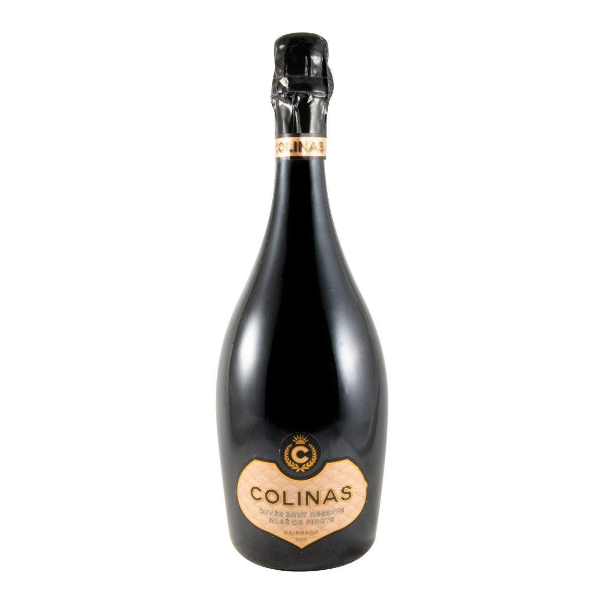 Colinas Rosé de Pinots Cuvée Reserva Brut Sparkling Rosé Wine Bairrada 2017 750ml 12.5% ABV