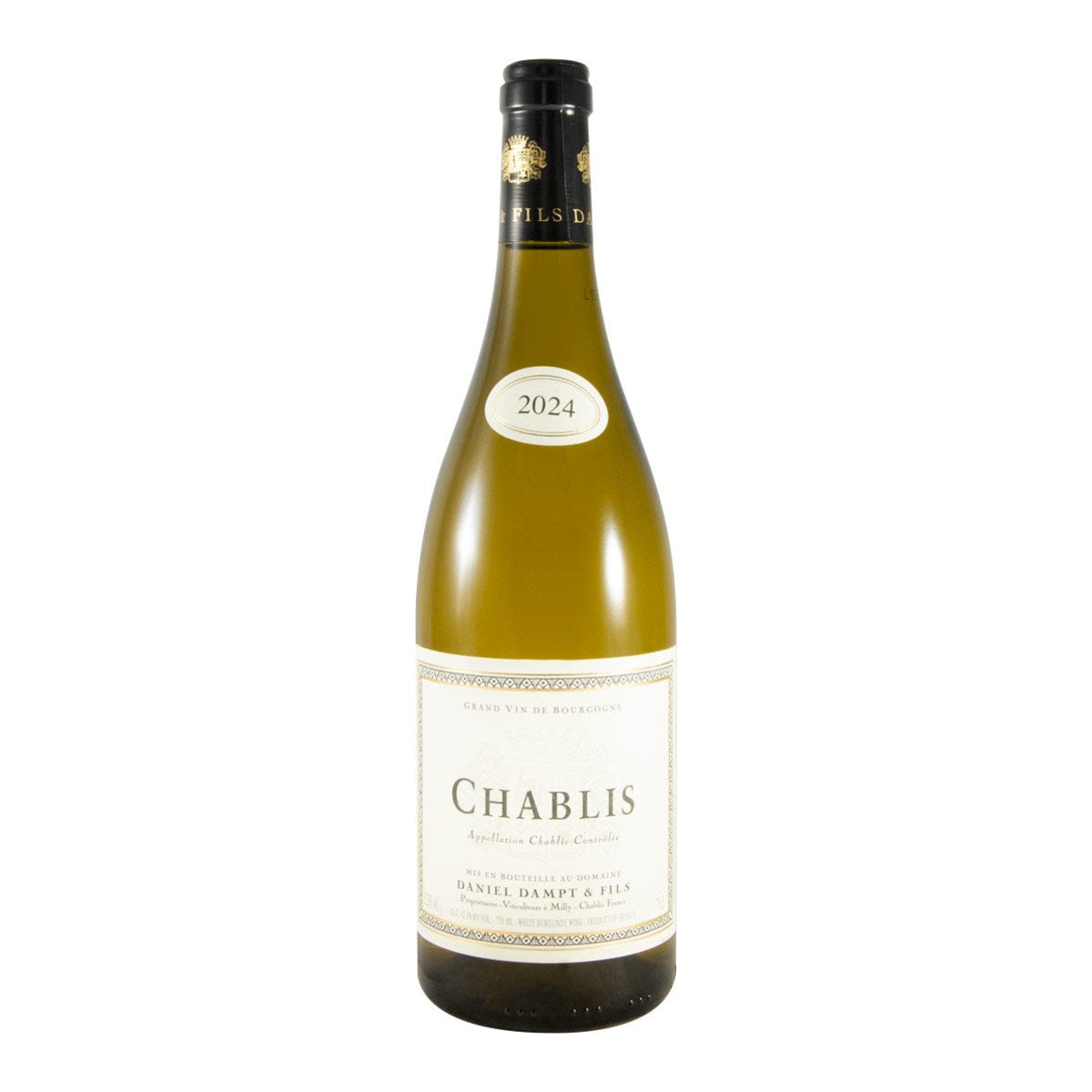 Domaine Daniel Dampt Chablis White Wine Burgundy 2024 750ml 12.5% ABV