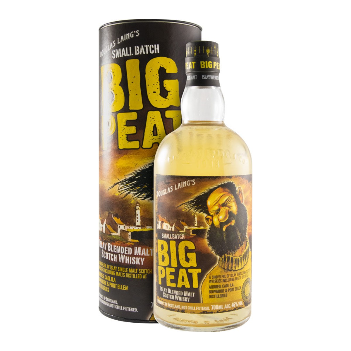Douglas Laing's Big Peat Blended Malt Scotch Whisky 700ml 46% ABV
