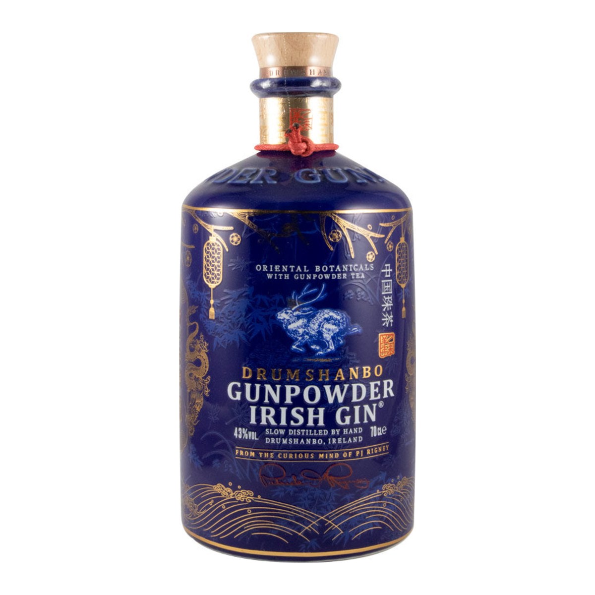Drumshanbo Gunpowder Dragon Edition Ceramic Bottle Irish Gin 700ml 43% ABV