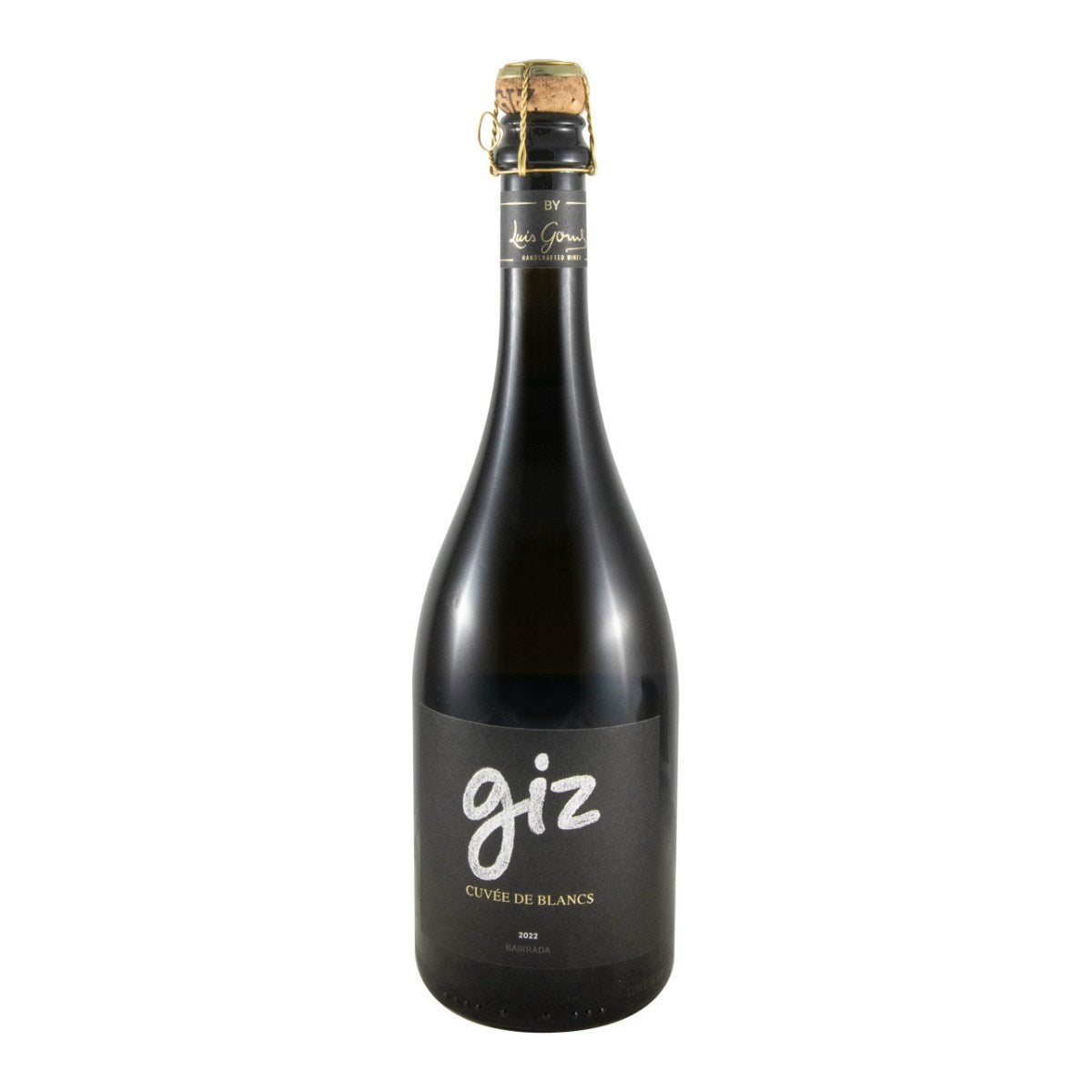 Giz by Luís Gomes Cuvée de Blancs Brut Nature Sparkling White Wine Bairrada 2022 750ml 12% ABV