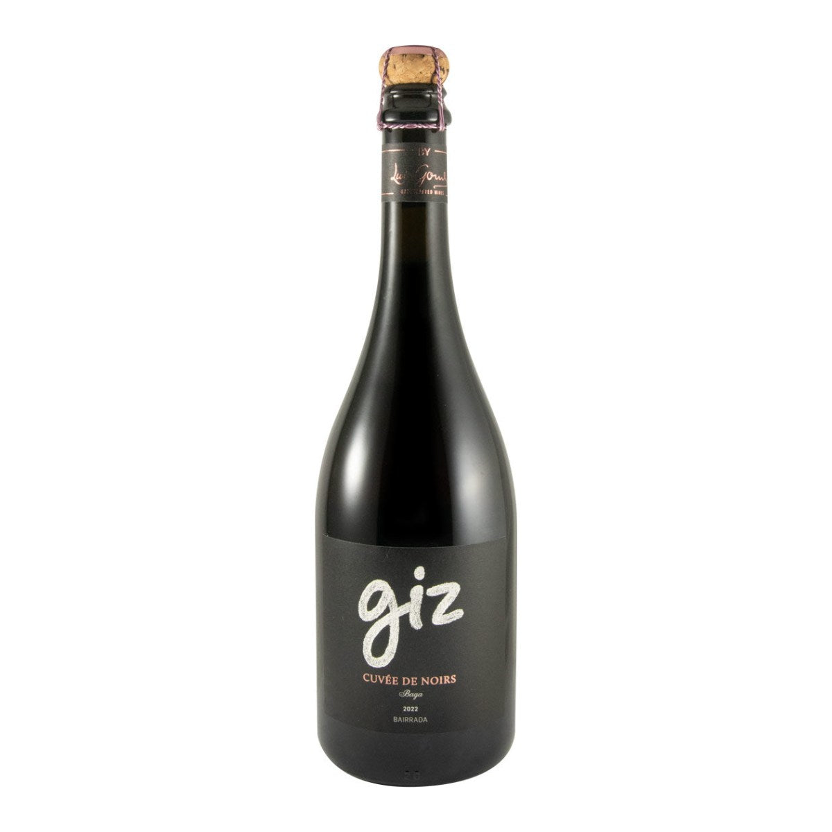 Giz by Luís Gomes Cuvée de Noirs Brut Nature Sparkling White Wine Bairrada 2022 750ml 12% ABV