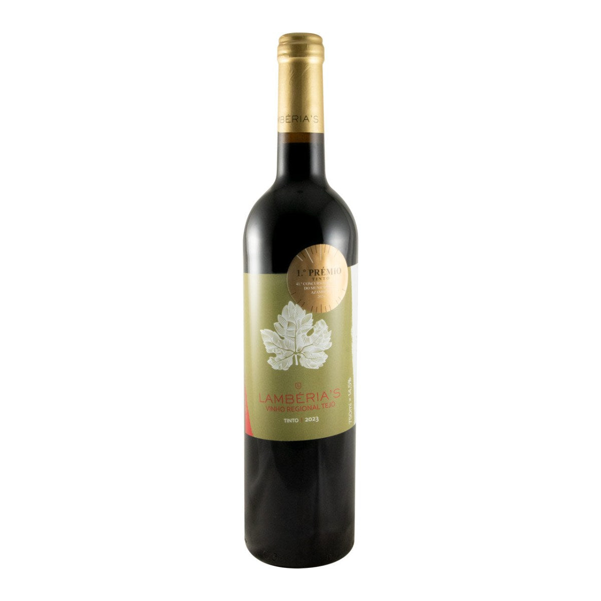 Lambéria's Red Wine Tejo 2023 750ml 14.5% ABV