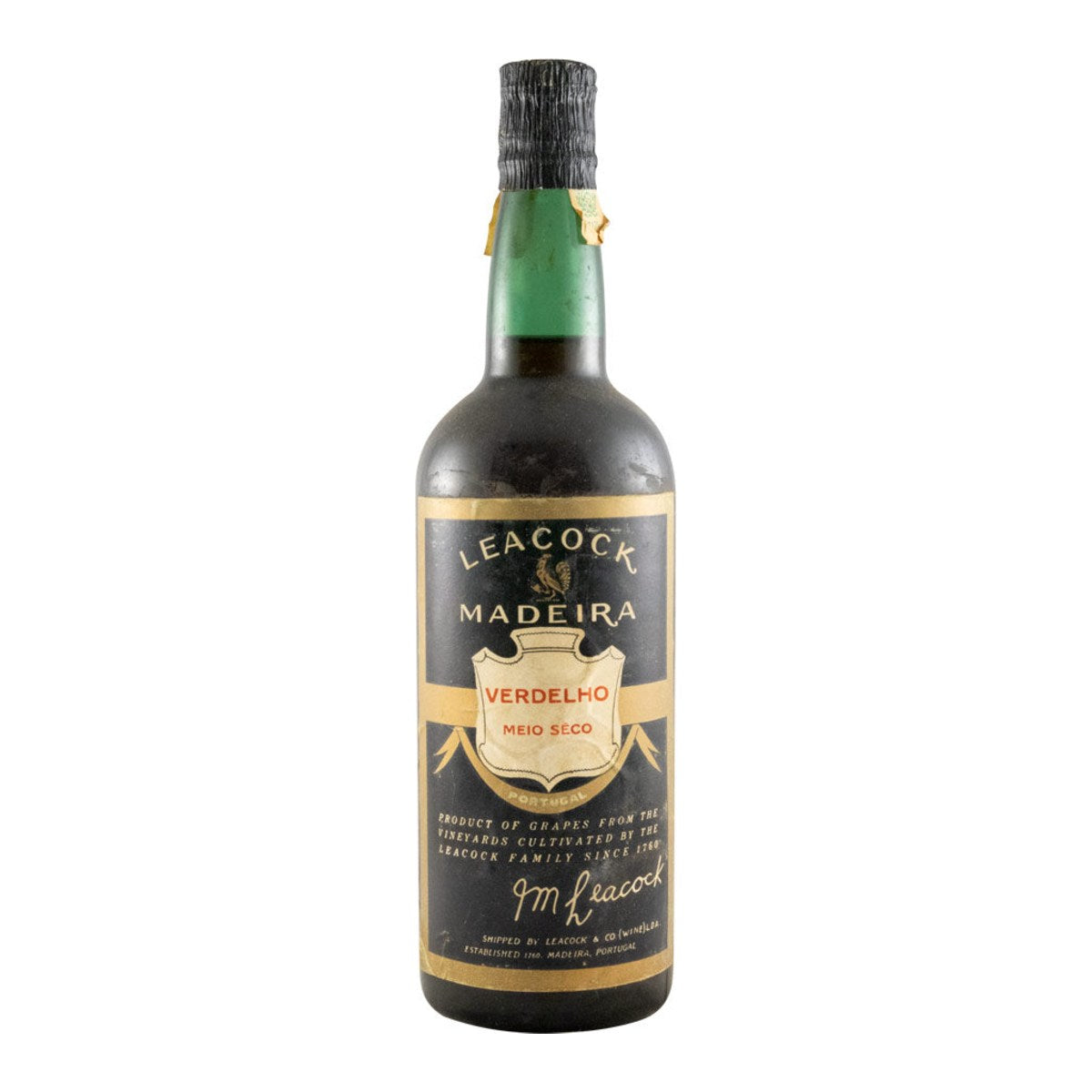 Leacock's Verdelho (Black Label) Madeira Wine 750ml