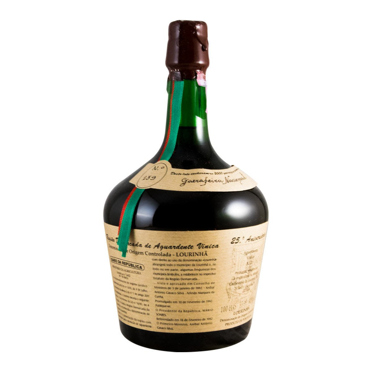 Lourinhã XO with Certificate Aguardente Vínica 1L 40% ABV