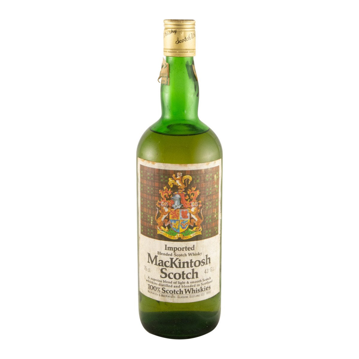 MacKintosh Blended Scotch Whisky 750ml 43% ABV