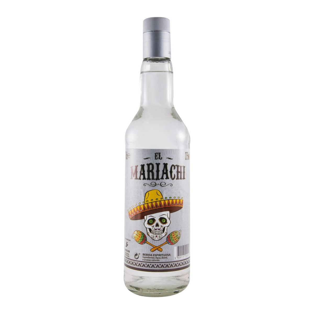 Mequila El Mariachi Silver Spirit Drink 700ml 37.5% ABV