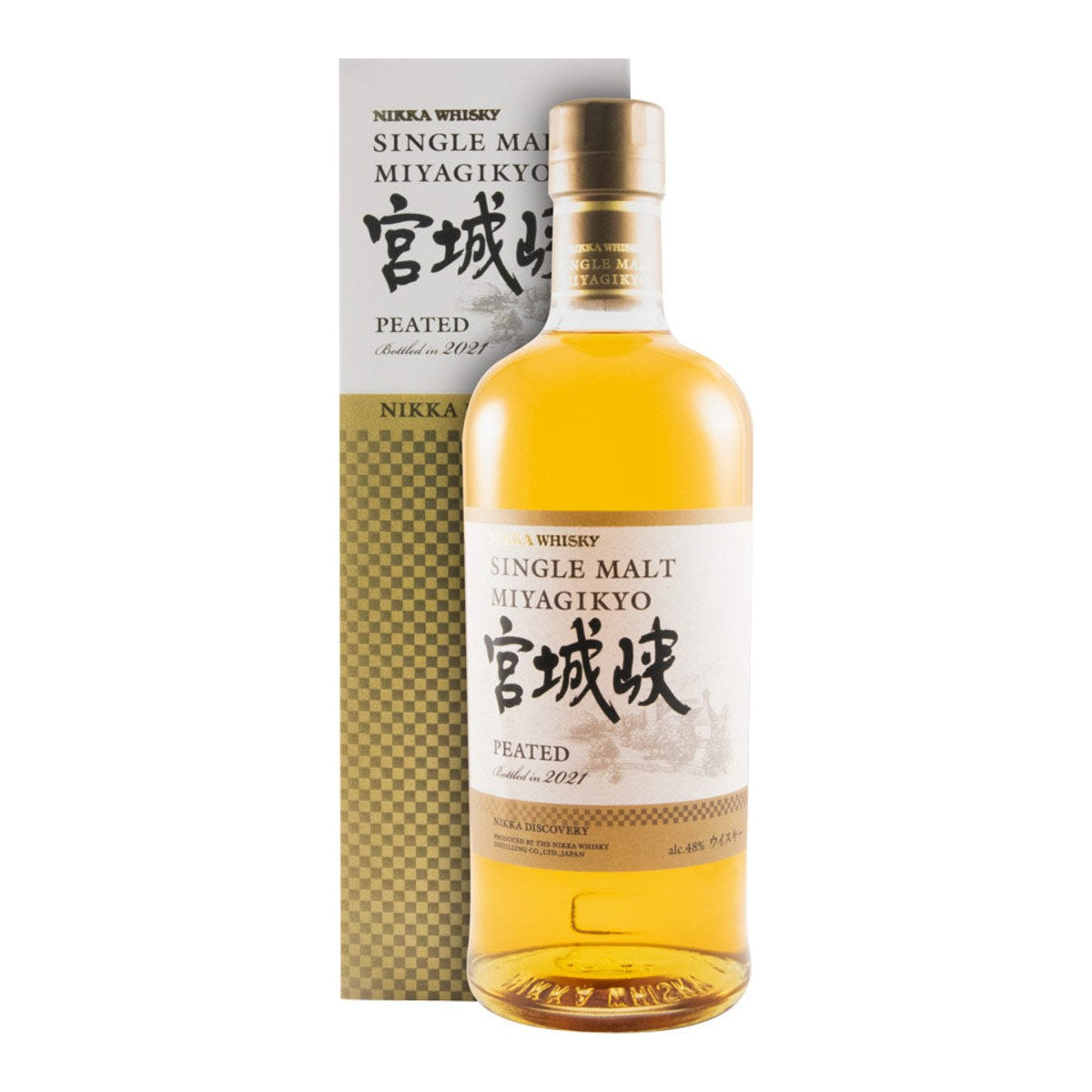 Nikka Miyagikyo Peated Single Malt Japanese Whisky 700ml 48% ABV
