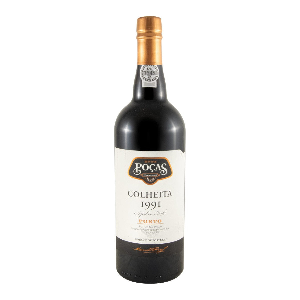 Poças Colheita Porto Wine 1991 750ml 20% ABV