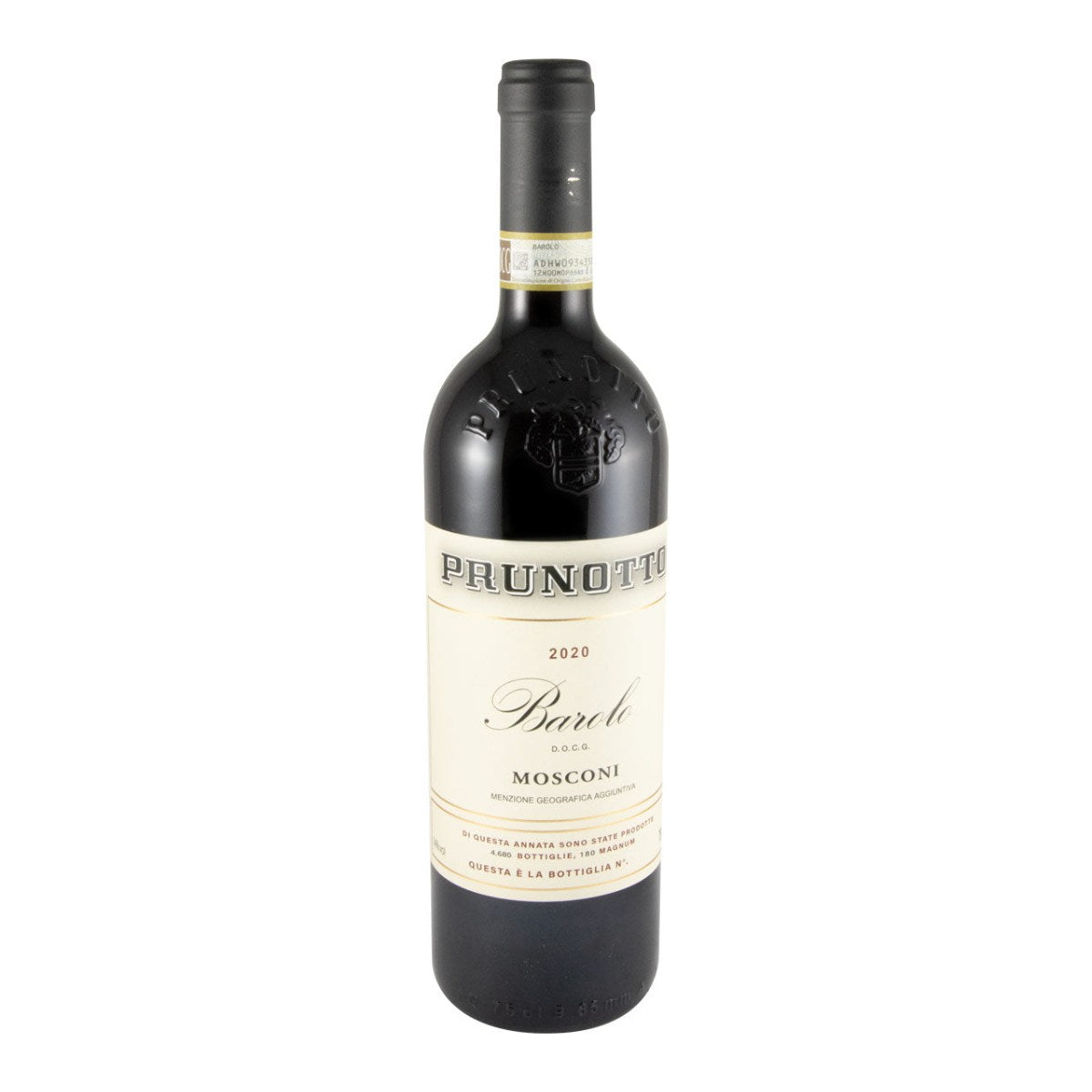 Prunotto Mosconi Barolo Red Wine Piedmont 2020 750ml 14% ABV