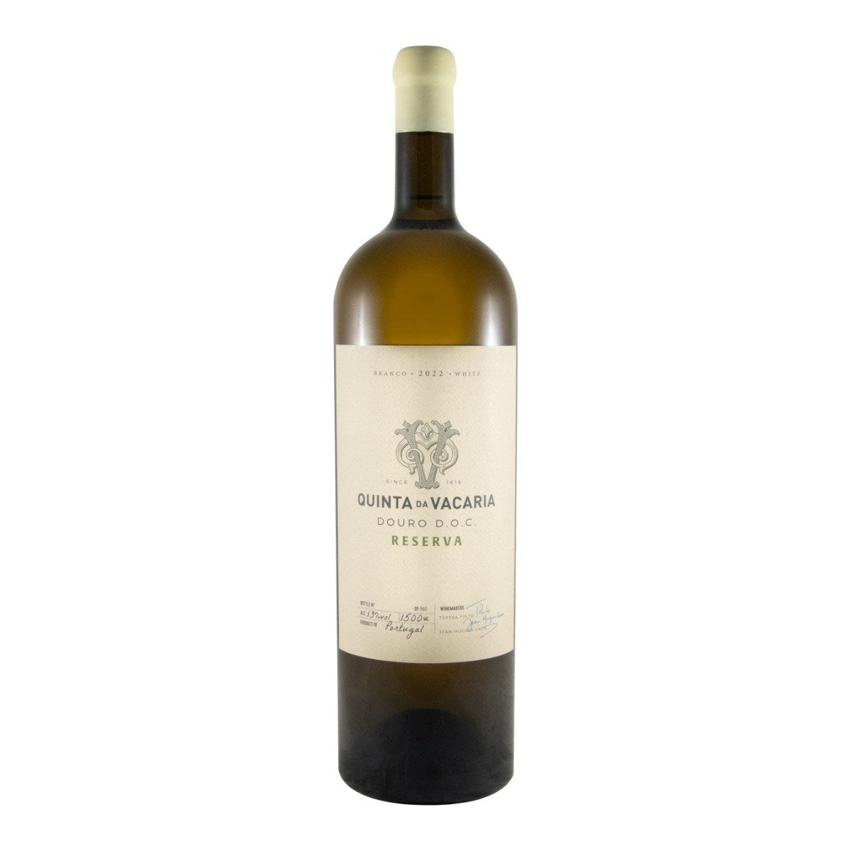 Quinta da Vacaria Reserva White Wine Douro 2022 1.5L 13% ABV