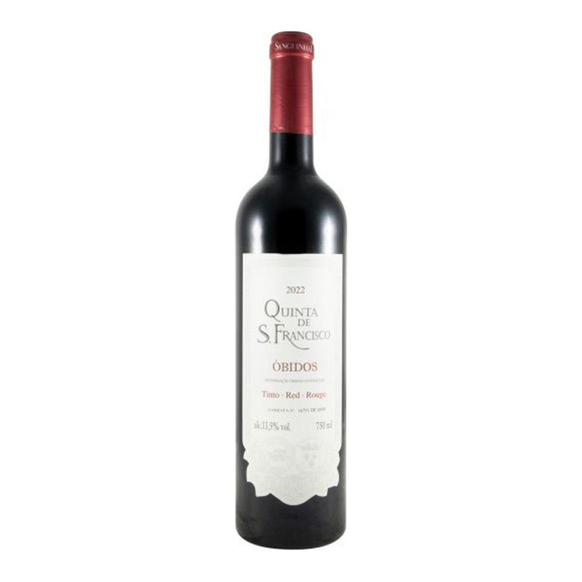 Quinta de S. Francisco Red Wine Lisbon 2022 750ml 13.5% ABV