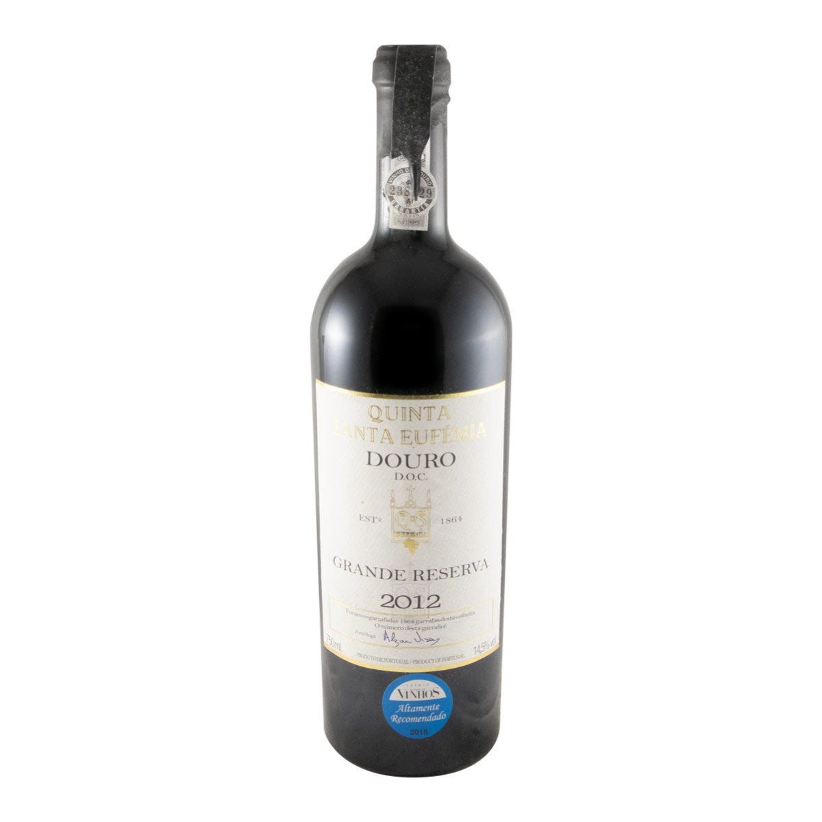 Quinta de Santa Eufémia Grande Reserva Red Wine Douro 2012 750ml 14.5% ABV