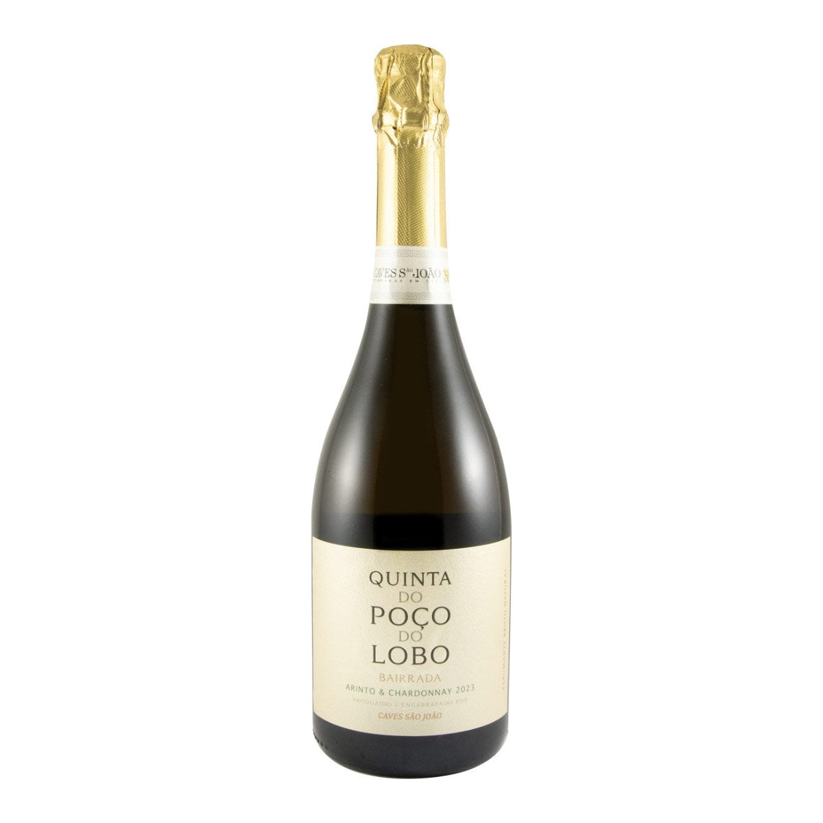 Quinta do Poço do Lobo Arinto & Chardonnay Brut Nature Sparkling White Wine Bairrada 2023 750ml 12.5% ABV