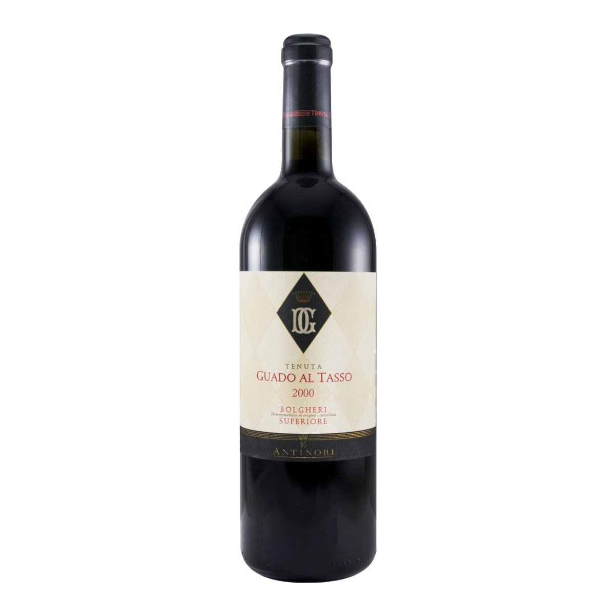 Tenuta Guado al Tasso Bolgheri Superiore Red Wine Tuscany 2000 750ml 14% ABV