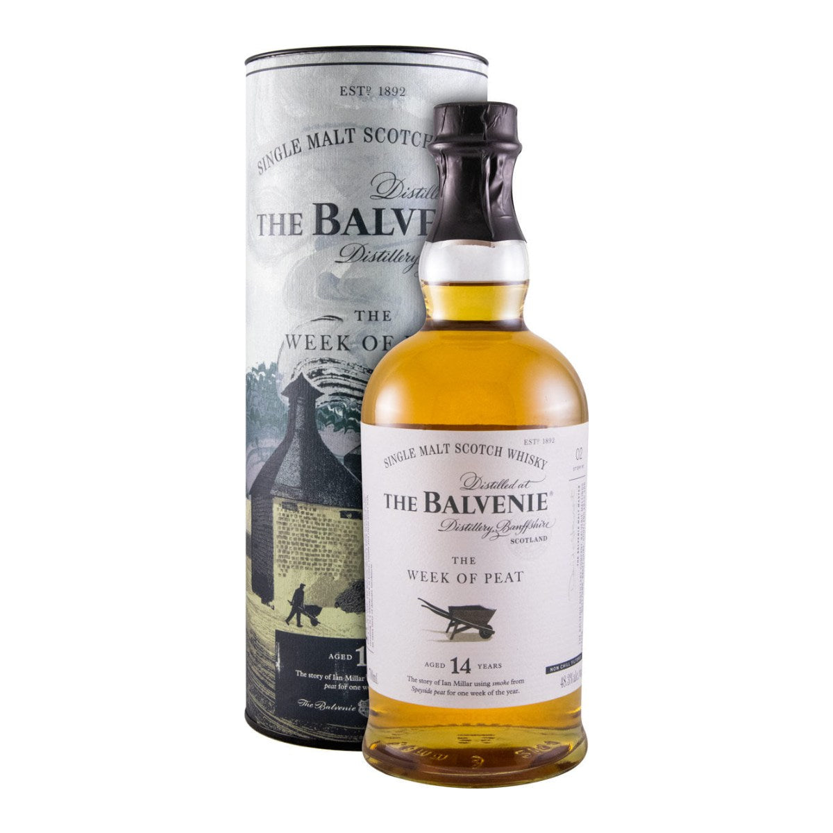The Balvenie 14 Year Old The Week of Peat Single Malt Scotch Whisky 700ml 48.3% ABV