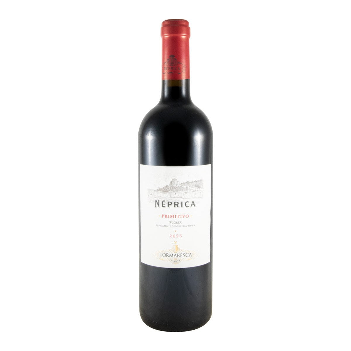 Tormaresca Nèprica Primitivo Red Wine Puglia 2025 750ml 14.5% ABV